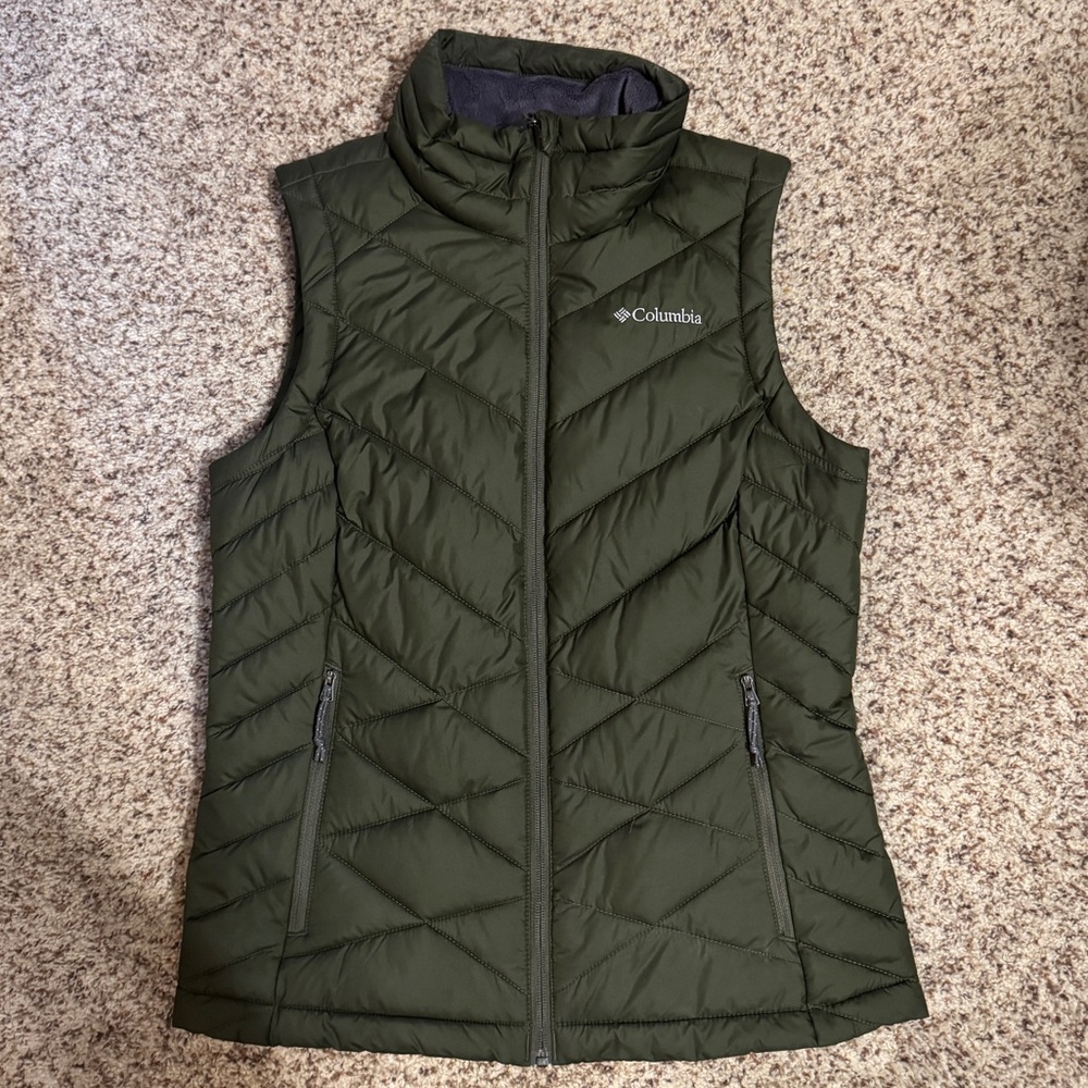 Columbia Omni Heat Puffer Vest - like new